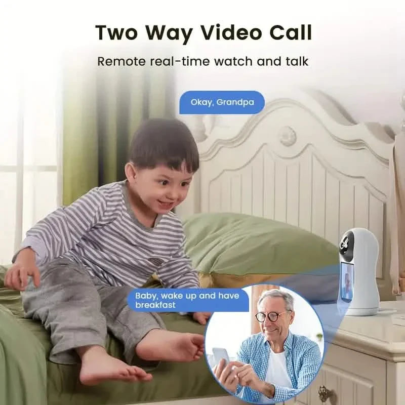 1080P Smart Indoor WiFi Camera | Two-Way Audio & Video Call + Night Vision DailySale