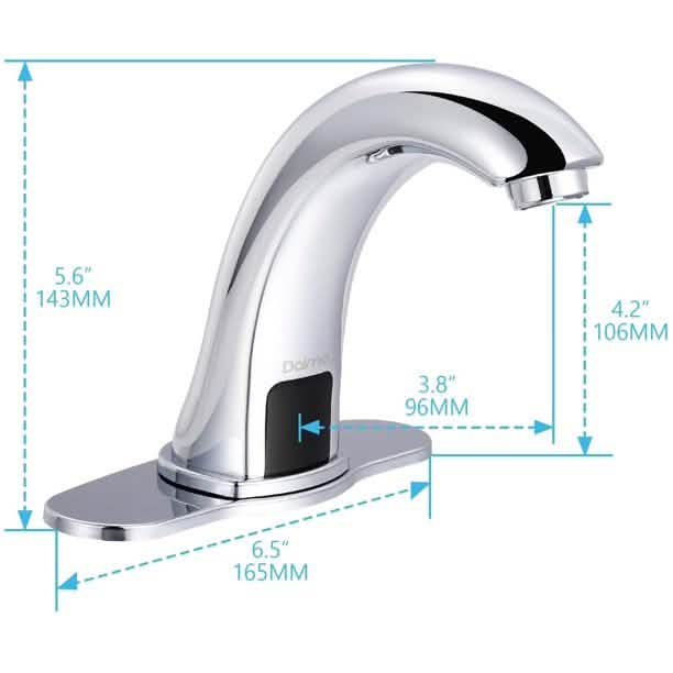 Dalmo Battery Powered Touchless Bathroom Faucet DailySale