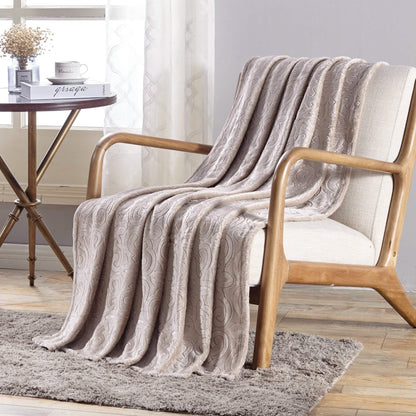 Dama Flannel Fleece Blanket DailySale