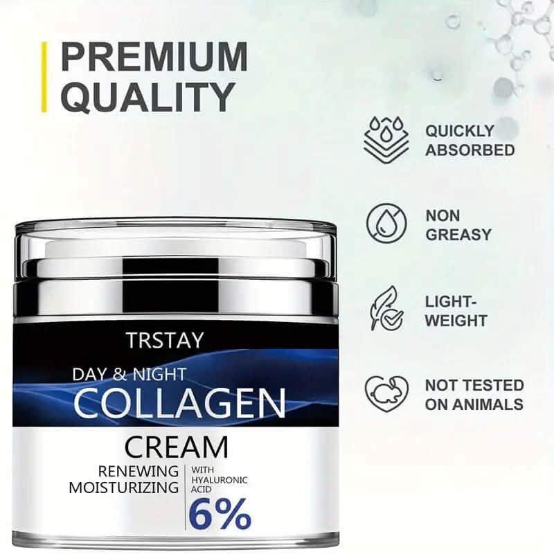 Day and Night Hydrating Collagen Cream with Hyaluronic Acid DailySale