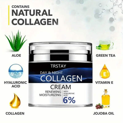 Day and Night Hydrating Collagen Cream with Hyaluronic Acid DailySale