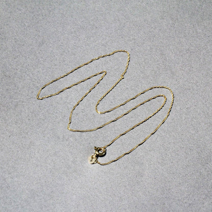 14k Yellow Gold Singapore Chain 0.8mm Bids.com
