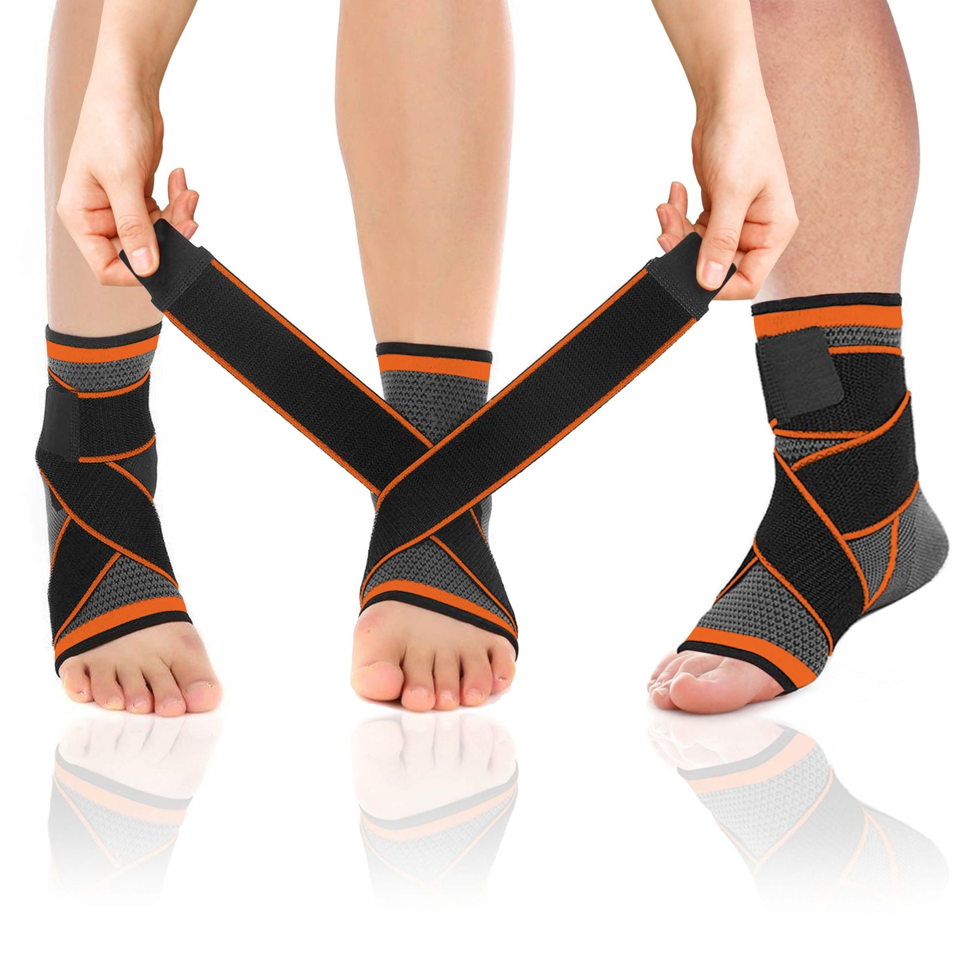 DCF Adjustable Ankle Compression Sleeve for Men and Women DailySale