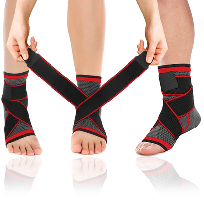 DCF Adjustable Ankle Compression Sleeve for Men and Women DailySale