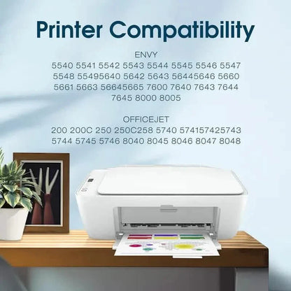 62/62XL Black & Color Ink Cartridge for HP Envy, OfficeJet & DeskJet DailySale