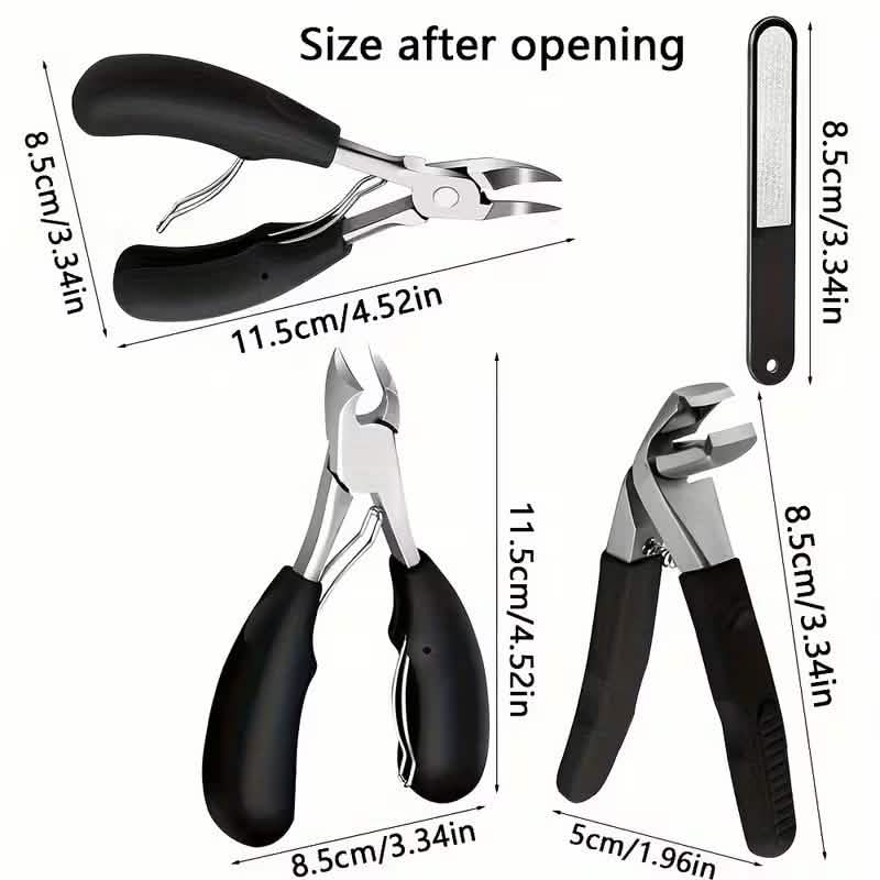 4-Piece Elderly-Friendly Toenail Clipper Set DailySale