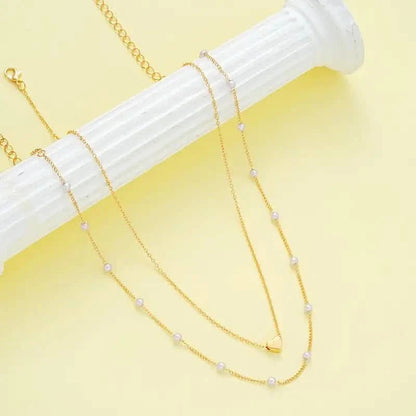 3pcs Heart Necklace & Bracelet Set for Women DailySale