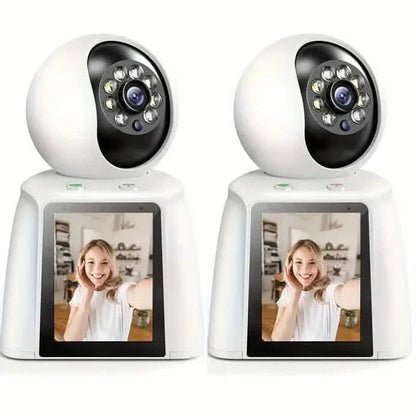 2-Pack: 2K Indoor Security Camera | 2-Way Audio & Video Call + Night Vision DailySale