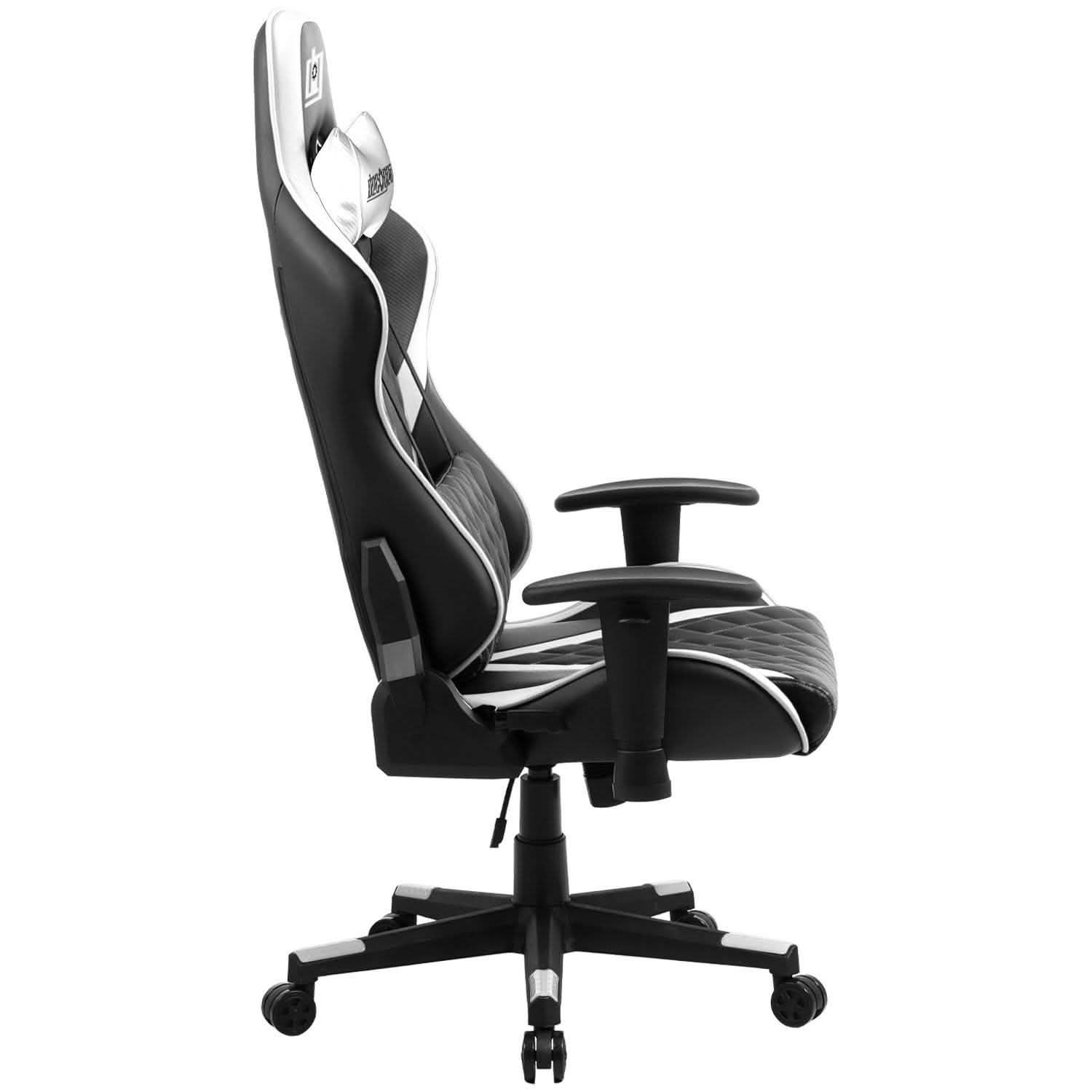 Deco Gear Ergonomic Foam Gaming Chair with Adjustable Head and Lumbar Support DailySale