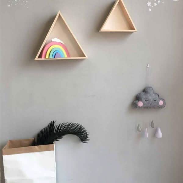 Decorative Cloud Felt Raindrop Pendant DailySale