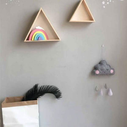 Decorative Cloud Felt Raindrop Pendant DailySale