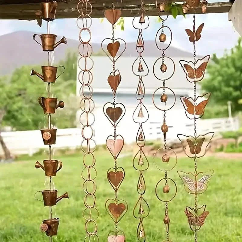 Decorative Rain Chain for Gutters DailySale