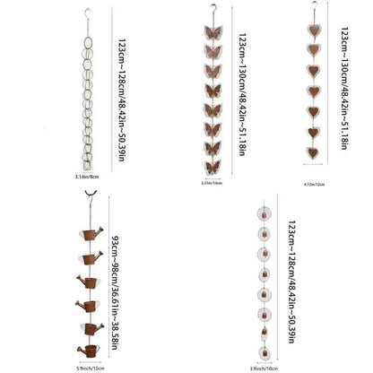 Decorative Rain Chain for Gutters DailySale