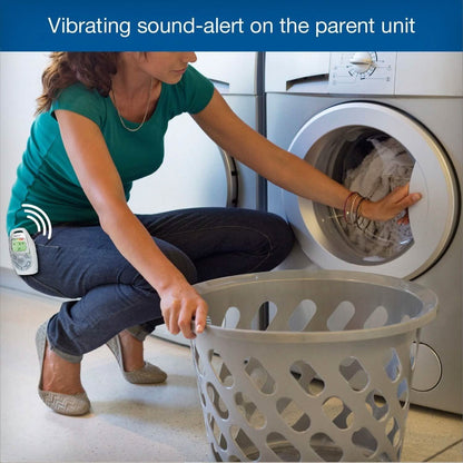 DECT 6.0 Digital Audio Baby Monitor with 2 Parent Units DailySale