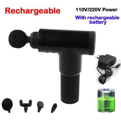 Deep Tissue Massage Gun with Interchangeable Heads DailySale
