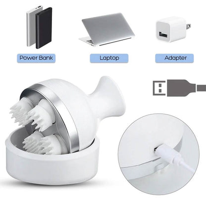 Deep Tissue Waterproof Scalp and Body Massager DailySale