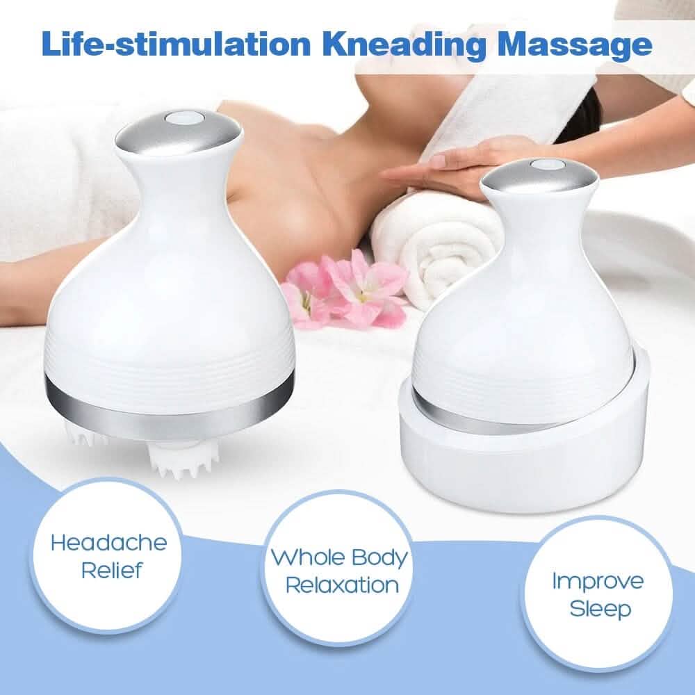 Deep Tissue Waterproof Scalp and Body Massager DailySale