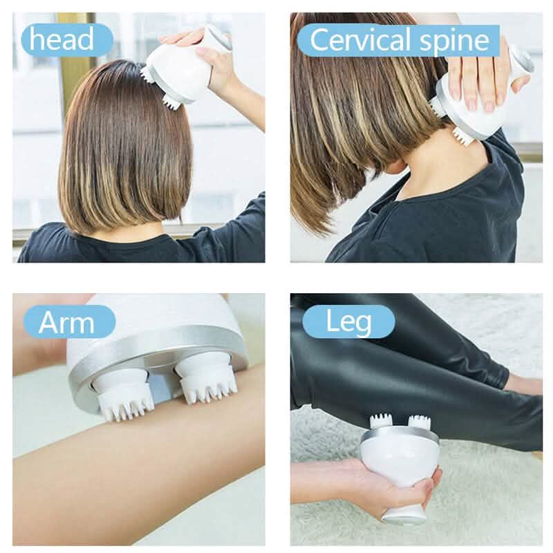 Deep Tissue Waterproof Scalp and Body Massager DailySale