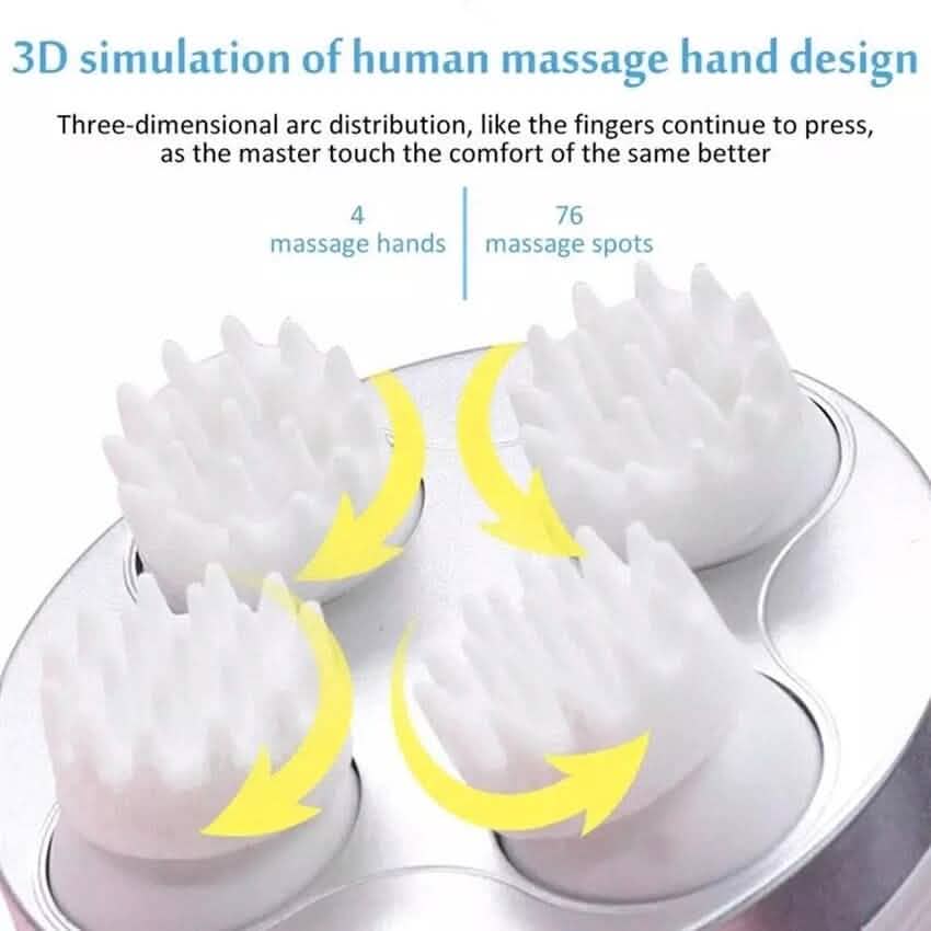 Deep Tissue Waterproof Scalp and Body Massager DailySale
