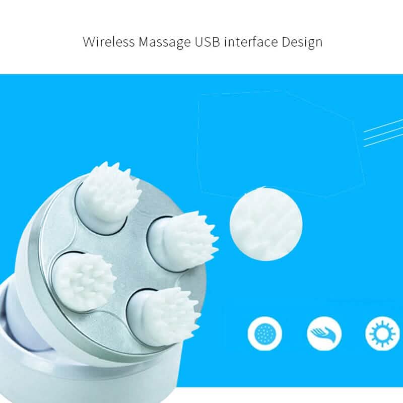 Deep Tissue Waterproof Scalp and Body Massager DailySale
