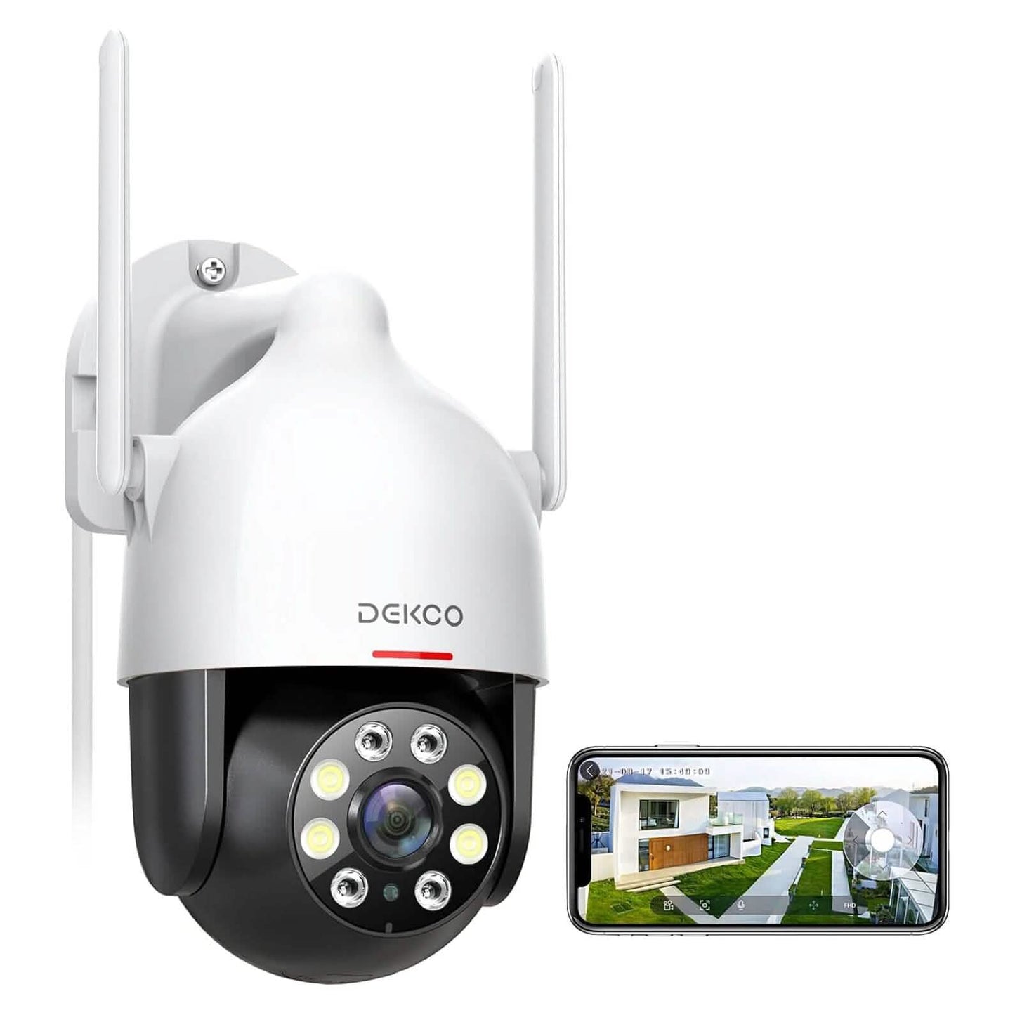 Dekco 2K WiFi Surveillance Security Camera (Refurbished) DailySale