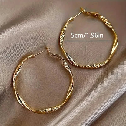 Delicate Silky Texture Design Women's Earrings DailySale
