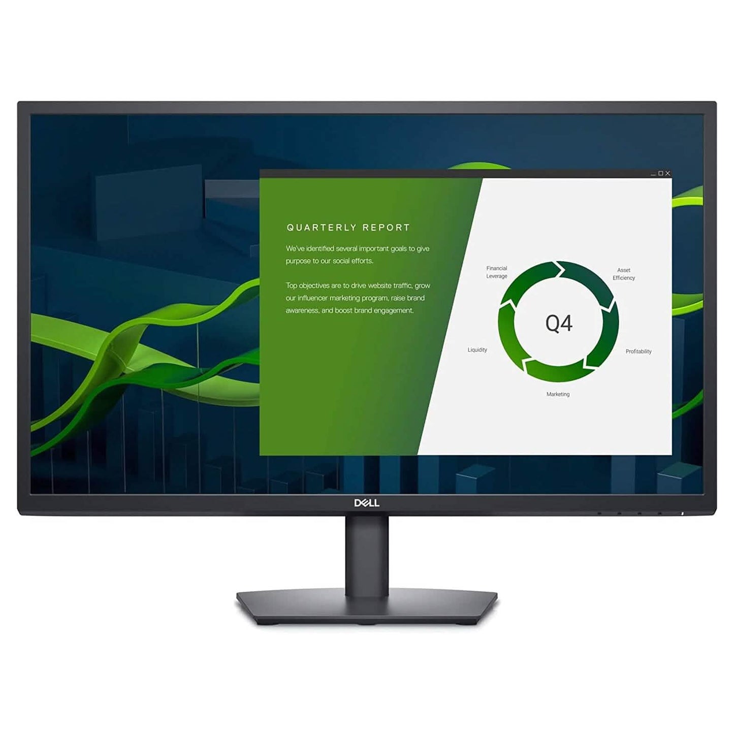 Dell E2722H 27" LED LCD Monitor - Black (Refurbished) DailySale