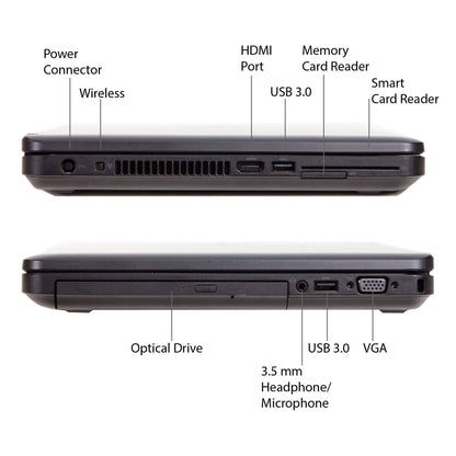 Dell Latitude E5440 i5-4300U 14" Intel Core i5 8GB 128GB SSD Windows 10 Laptop (Refurbished) DailySale