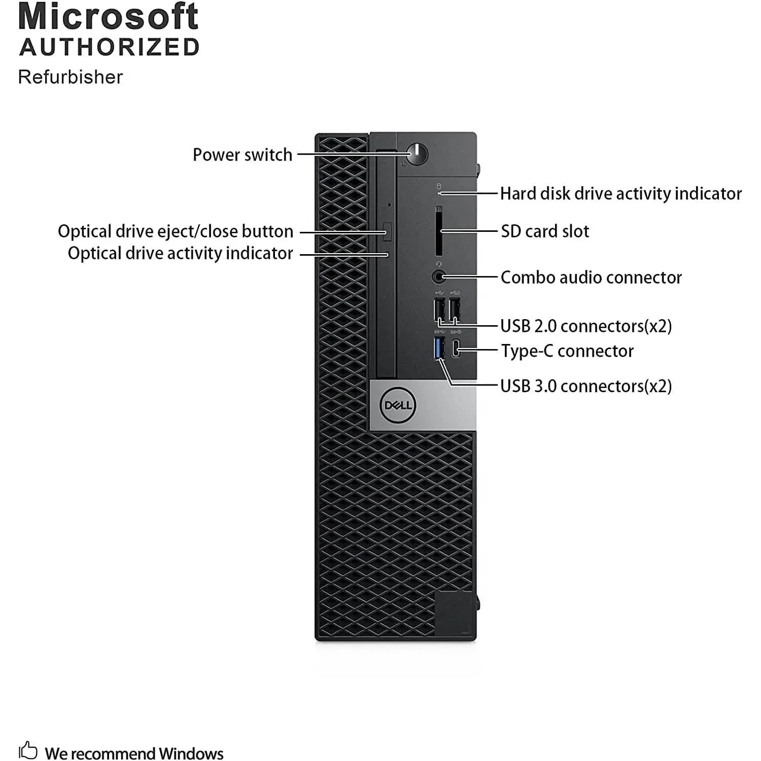 Dell Optiplex 7050 Windows 10 Professional (Refurbished) DailySale