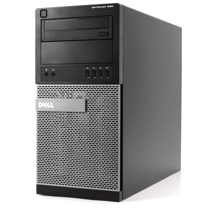 Dell OptiPlex 990 Tower Computer PC Windows 10 Home 64 Bit with 22" Widescreen Monitor (Refurbished) DailySale