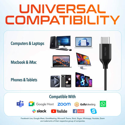 Delton 15EC Computer Earbuds with Microphone DailySale