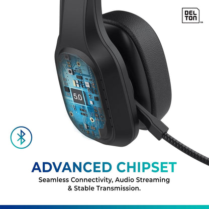 Delton Professional Wireless Computer Headset with Mic DailySale