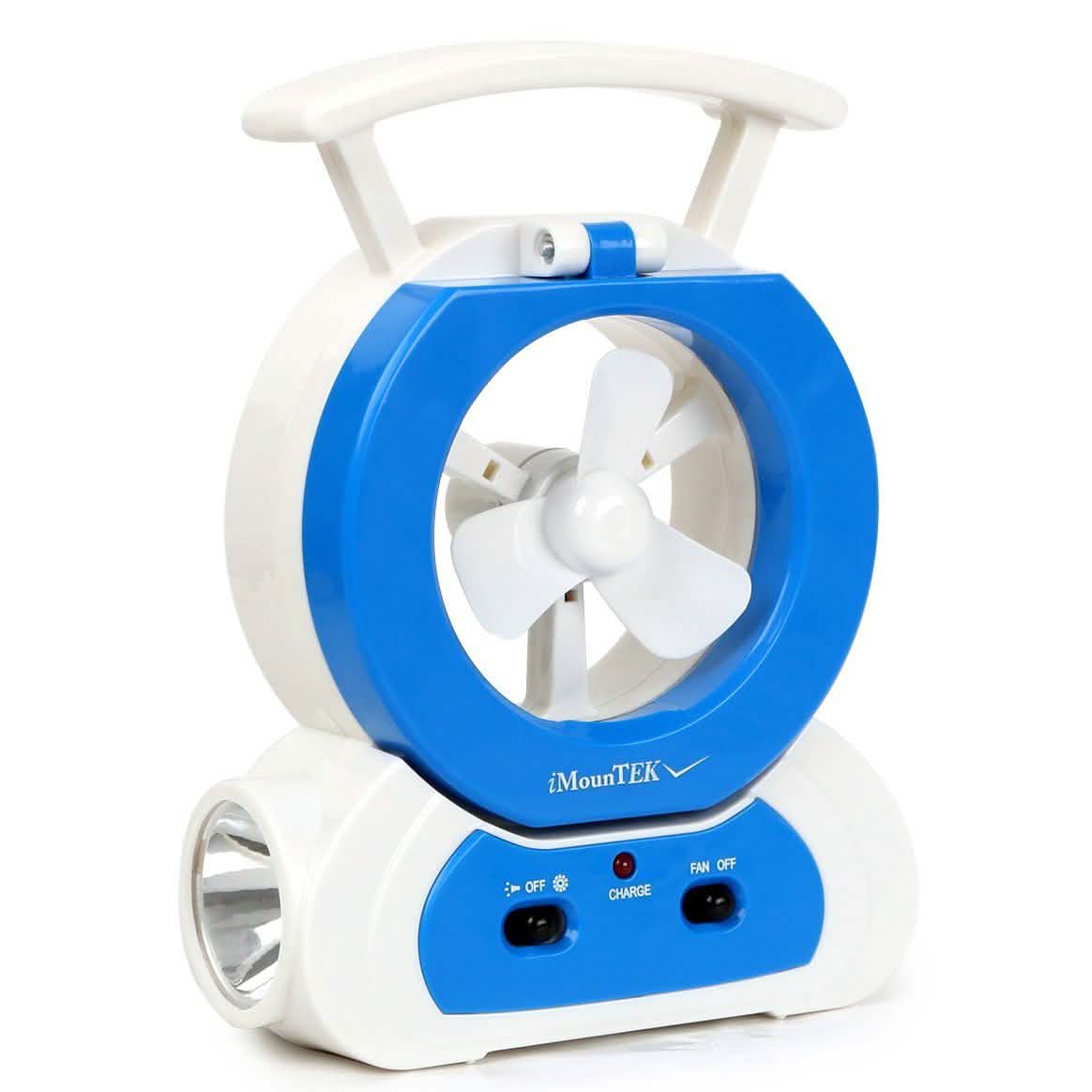 Desk Cooling Fan with 180 Degree Adjustable LED Lamp DailySale