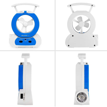 Desk Cooling Fan with 180 Degree Adjustable LED Lamp DailySale