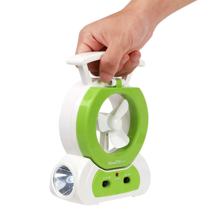 Desk Cooling Fan with 180 Degree Adjustable LED Lamp DailySale