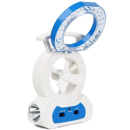 Desk Cooling Fan with 180 Degree Adjustable LED Lamp DailySale