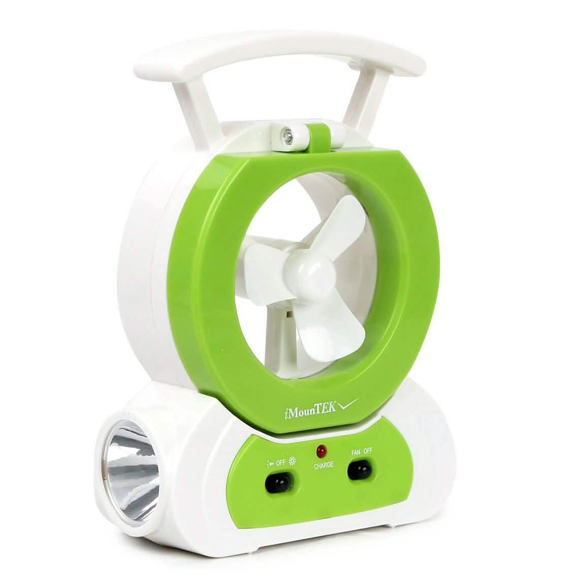 Desk Cooling Fan with 180 Degree Adjustable LED Lamp DailySale