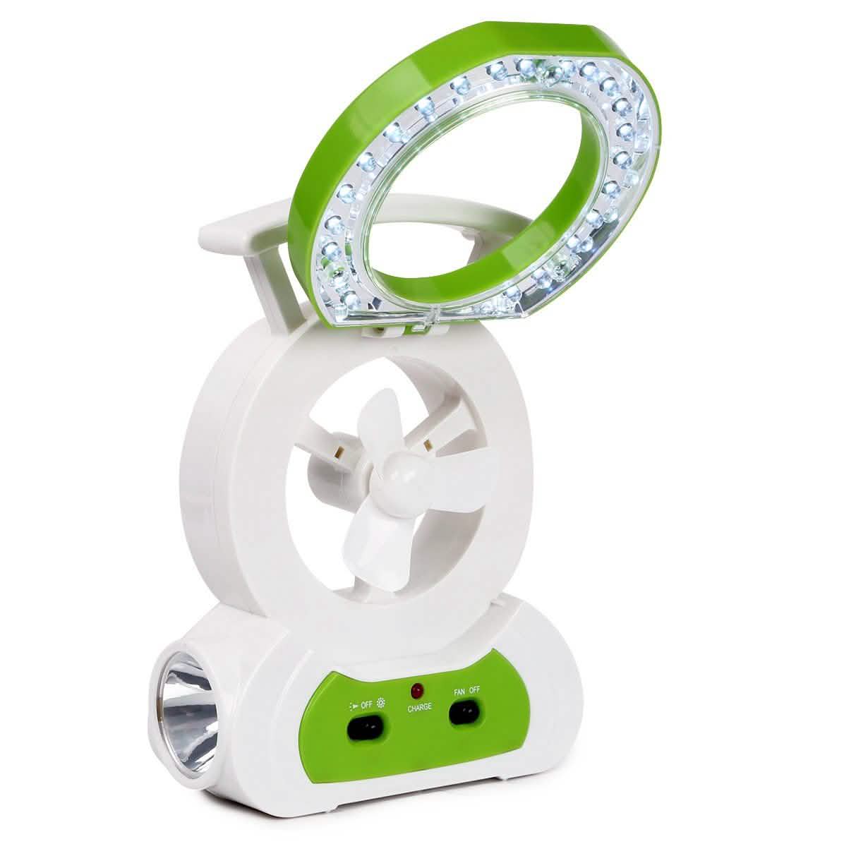 Desk Cooling Fan with 180 Degree Adjustable LED Lamp DailySale
