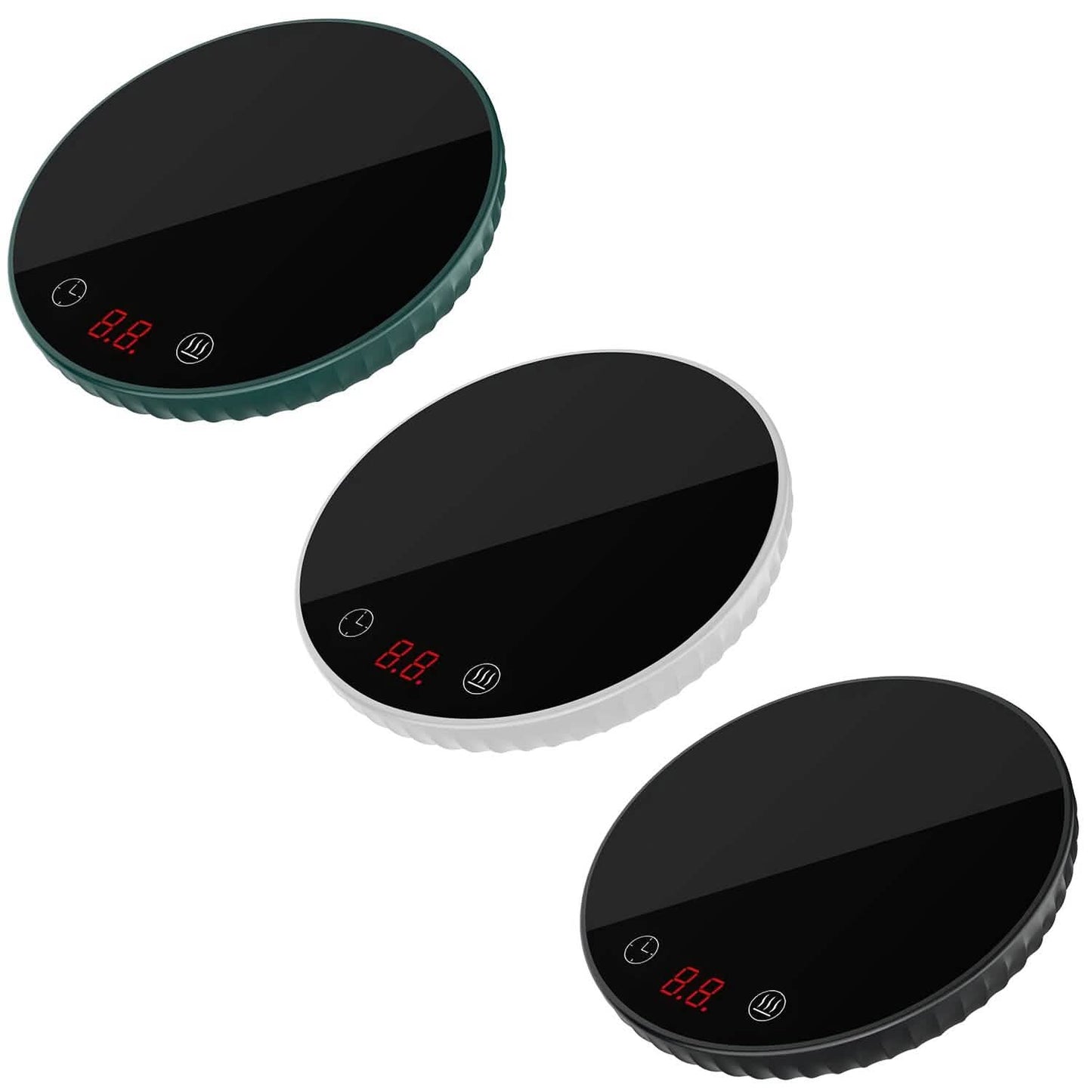 Desktop Electric Cup Warmer Auto Off Over Heating Protection Smart Timer Setting DailySale