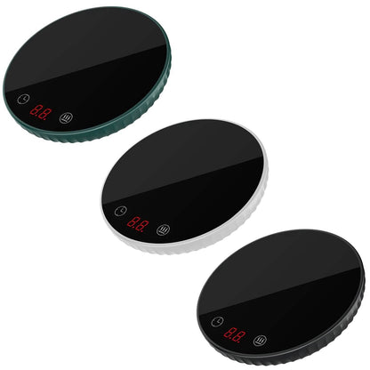Desktop Electric Cup Warmer Auto Off Over Heating Protection Smart Timer Setting DailySale