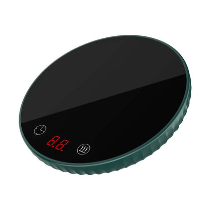 Desktop Electric Cup Warmer Auto Off Over Heating Protection Smart Timer Setting DailySale