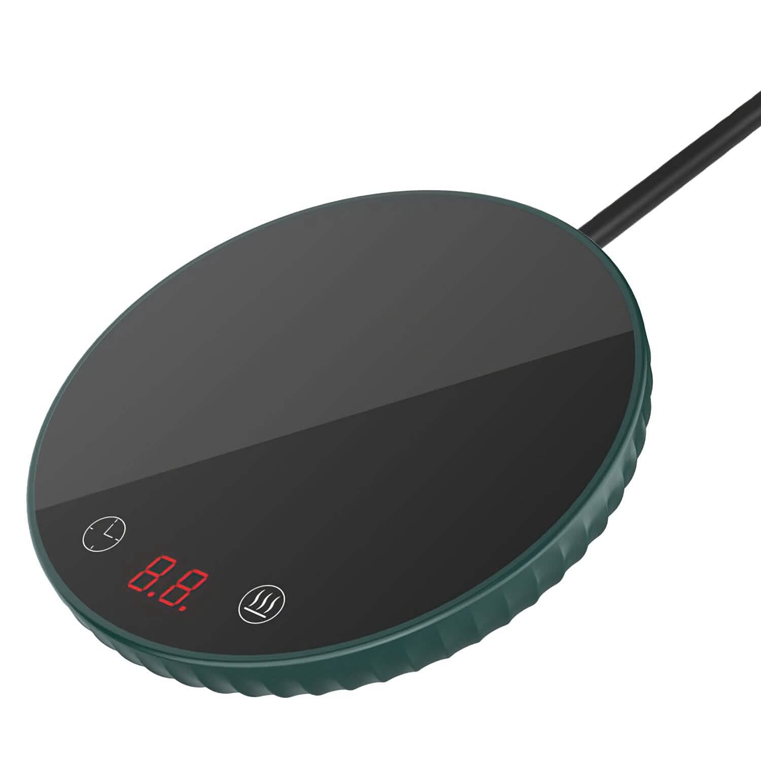 Desktop Electric Cup Warmer Auto Off Over Heating Protection Smart Timer Setting DailySale