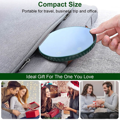 Desktop Electric Cup Warmer Auto Off Over Heating Protection Smart Timer Setting DailySale
