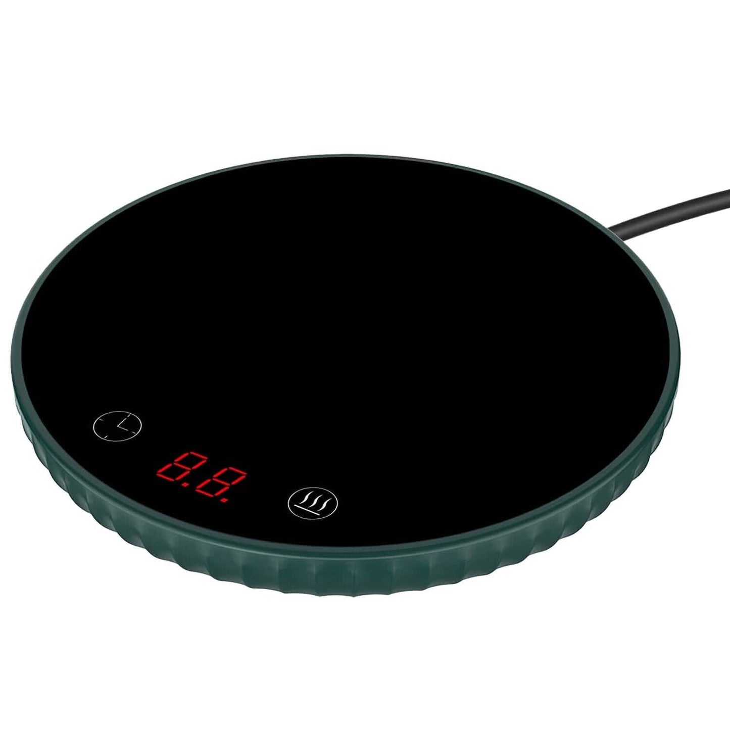 Desktop Electric Cup Warmer Auto Off Over Heating Protection Smart Timer Setting DailySale