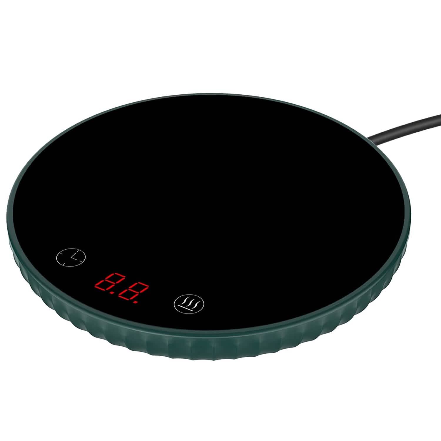 Desktop Electric Cup Warmer Auto Off Over Heating Protection Smart Timer Setting DailySale
