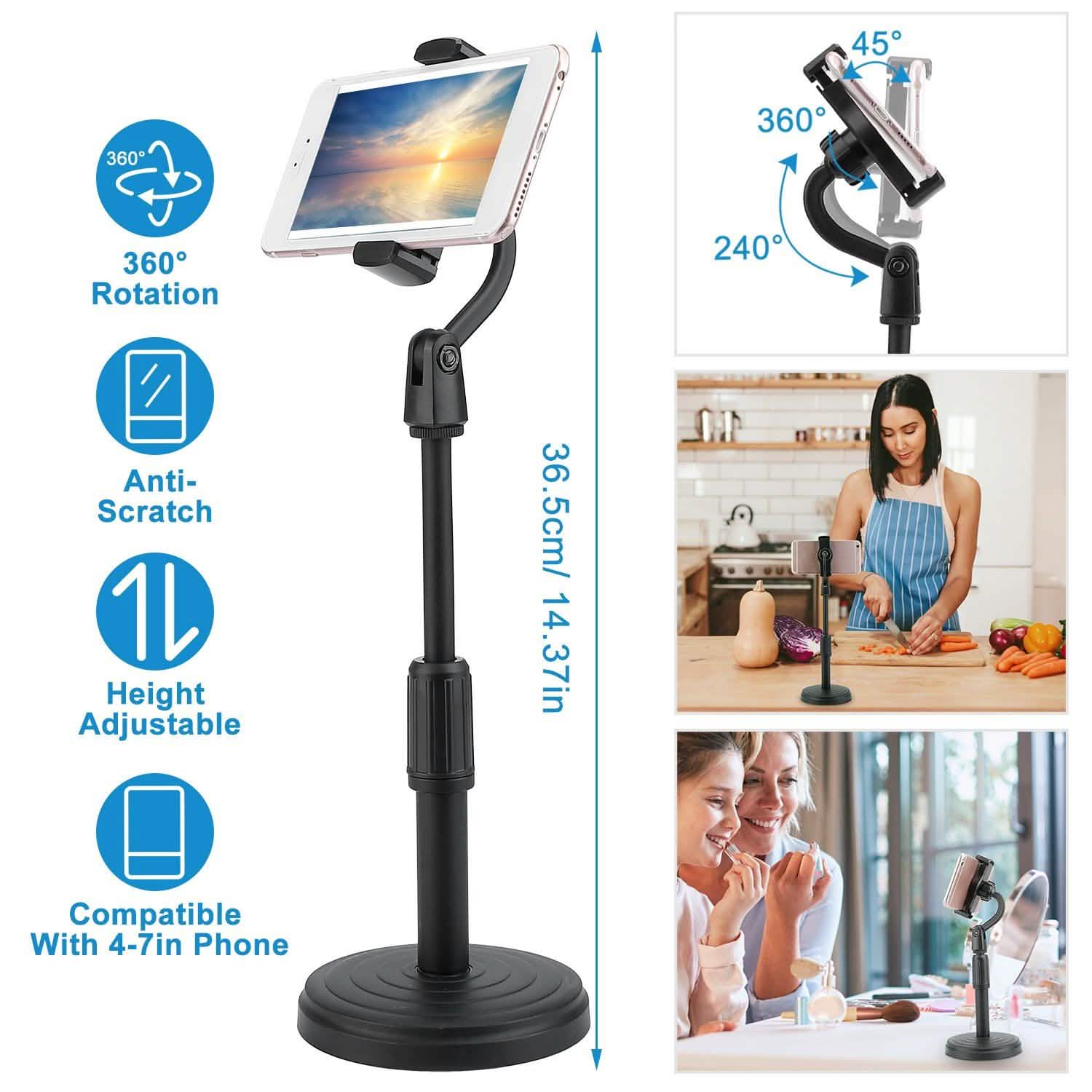 Desktop Phone Stand with Adjustable Angle Height DailySale