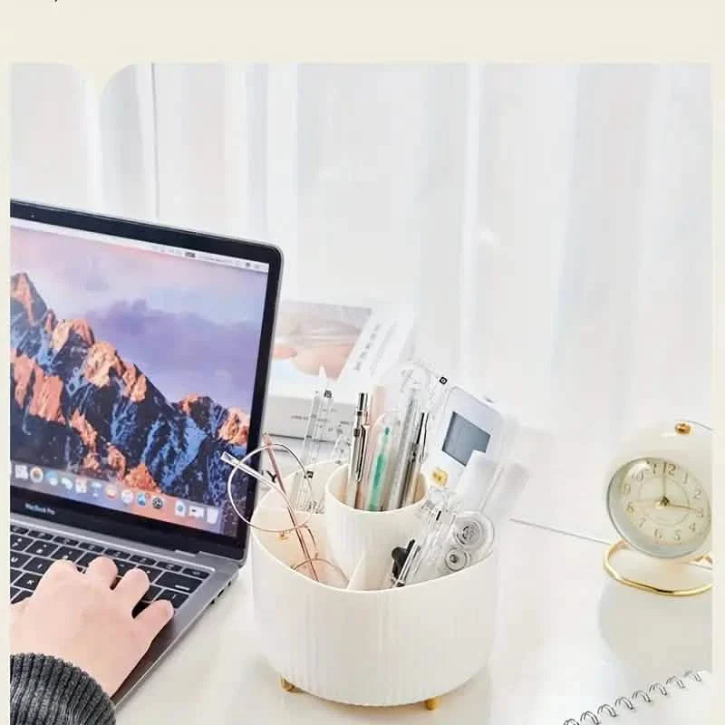 Desktop Rotating Cosmetic Storage Box DailySale