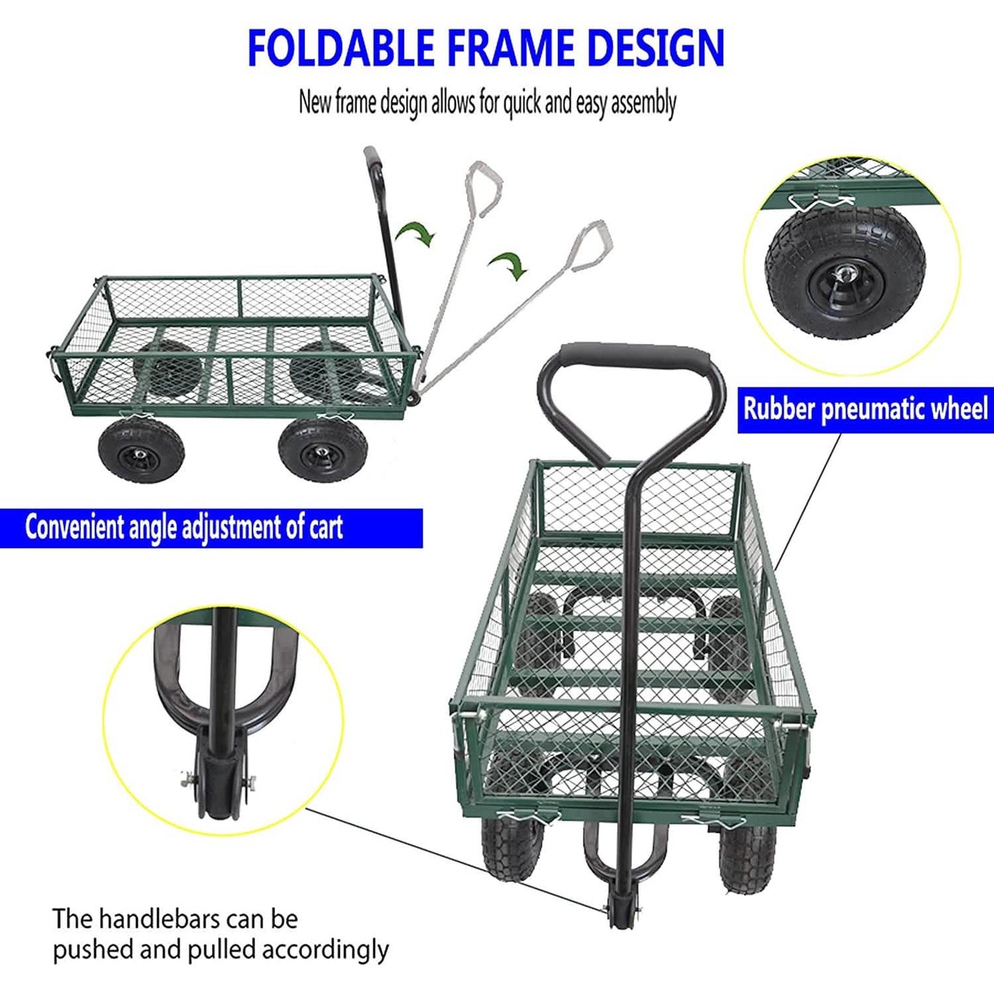 Detachable Utility Van Garden Truck DailySale