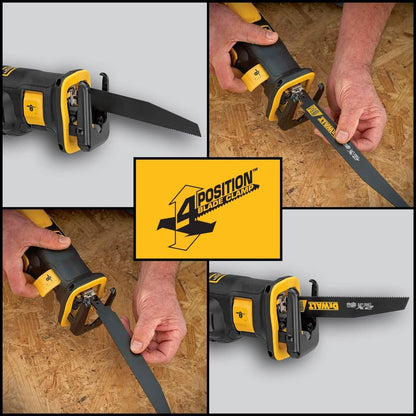 DEWALT 20V MAX* XR Reciprocating Saw, Compact, Tool Only (DCS367B)  (Refurbished) DailySale