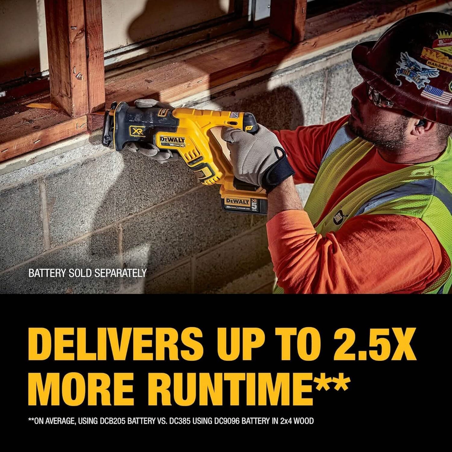 DEWALT 20V MAX* XR Reciprocating Saw, Compact, Tool Only (DCS367B)  (Refurbished) DailySale